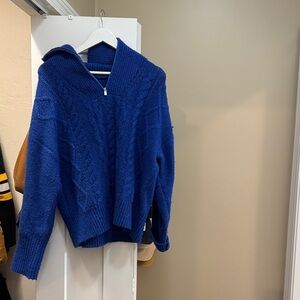 a new day Royal Blue Cowl Neck Sweater
